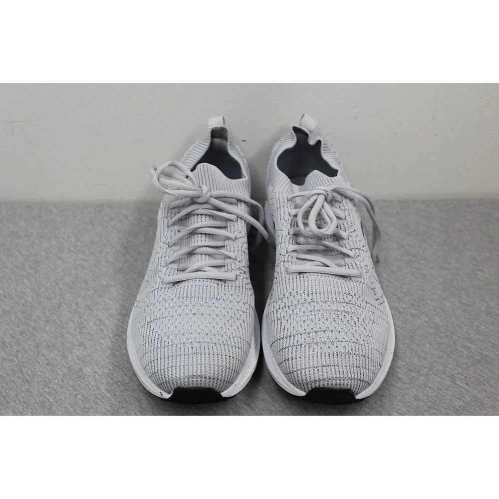 Avia Shoe Men 11.5 Gray Knit Running Sneaker MNAV24AC005 Athletic‎ Comfort